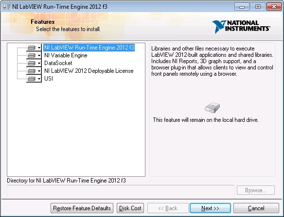 runtime labview 2012